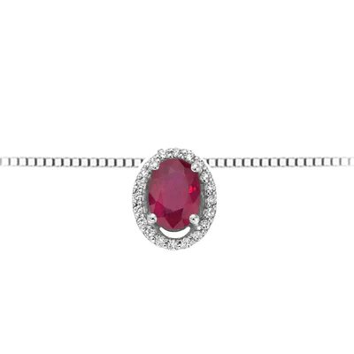 Collana Donna Oro Donna Luce in Oro Rubino 0.42 Ct DHPR9401.005 - DHPR9401.005